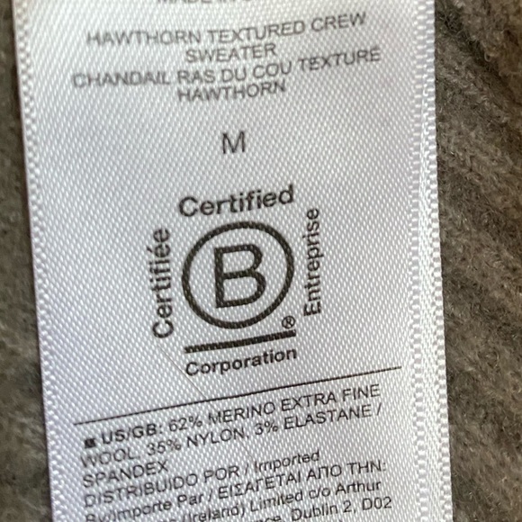 Athleta Hawthorn Leopard Print Extra Fine Merino Wool Blend Sweater Medium - Picture 11 of 13